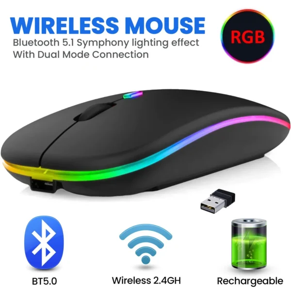 HP Bluetooth & Wireless Dual Model Mouse